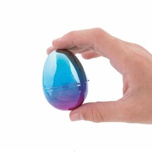 2" Two-Tone Metallic Plastic Easter Eggs - 12 Pc.